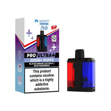 Hayati Pro Ultra Plus Pods Blackcurrant Cotton K - Blue Raspberry