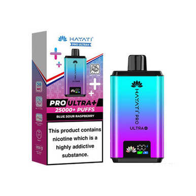 Hayati Pro Ultra Plus 25000 Pod Kit Blue Sour Raspberry
