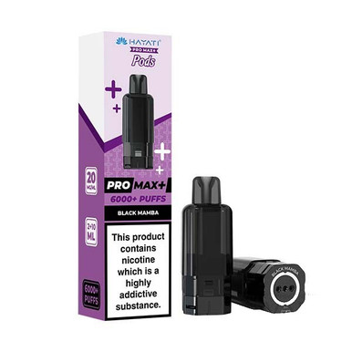 Hayati Pro Max Plus Pods Black Mamba