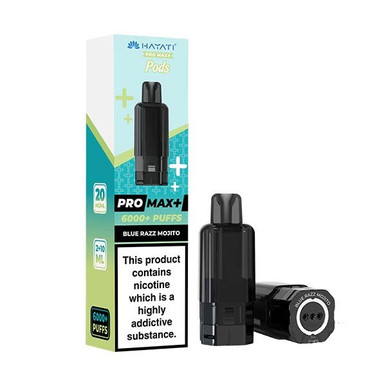 Hayati Pro Max Plus Pods Blue Razz Mojito