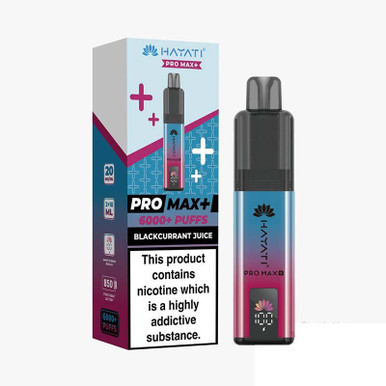 Hayati Pro Max Plus 6000 Pod Kit Blackcurrant Juice