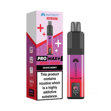 Hayati Pro Max Plus 6000 Pod Kit Grape Berry