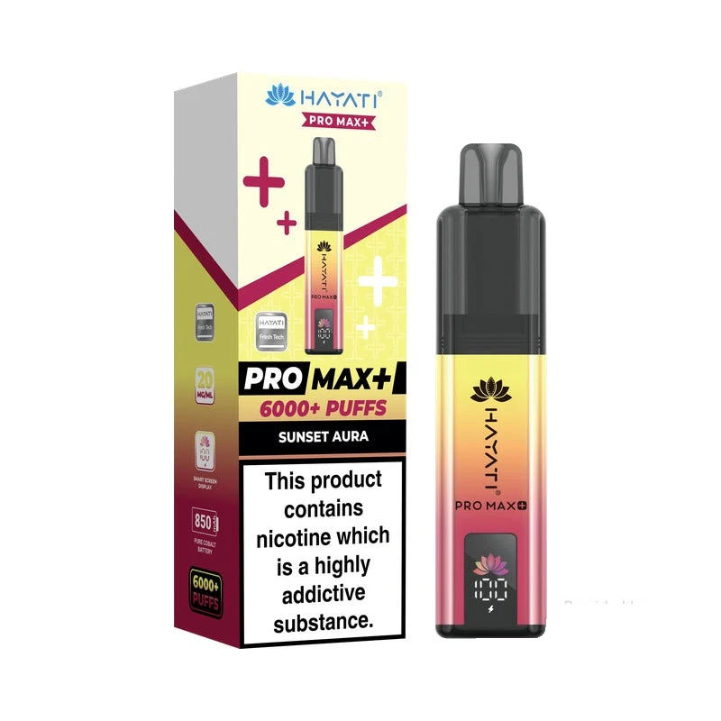 Hayati Pro Max Plus 6000 Pod Kit Sunset Aura